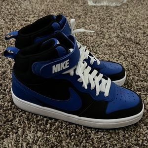 Nike shoes Kids' Court Borough 2 High Top Sneaker Big Kid